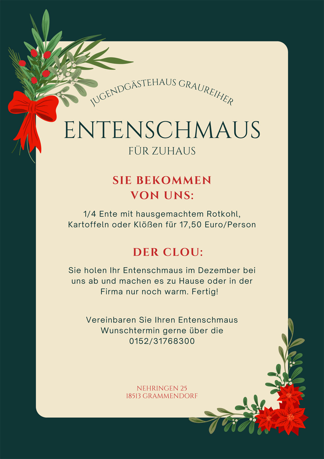 Entenschmaus für zu Haus